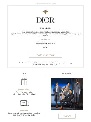 dior email format|Dior contact email.